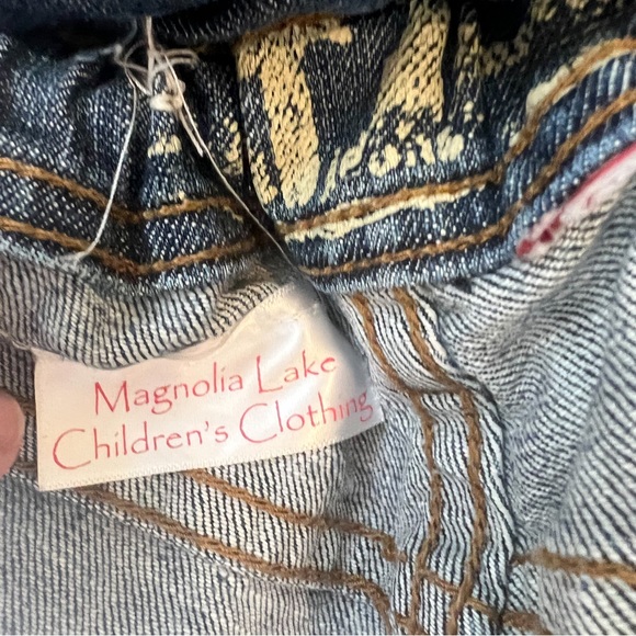 Magnolia Lake Denim Romper - Picture 3 of 5